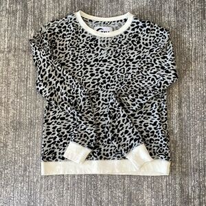 ZYIA Active Leapord Print sweatshirt